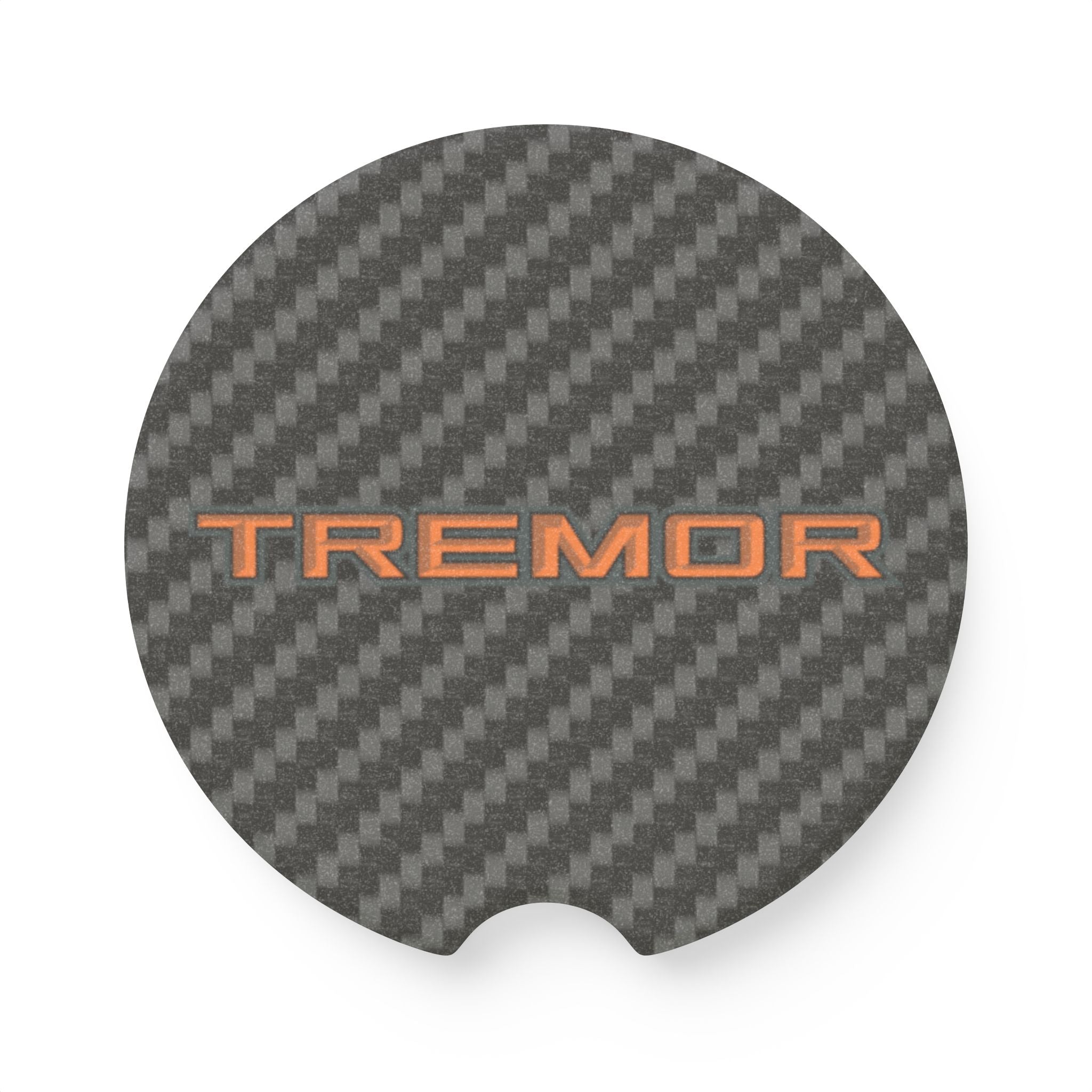 Ford Tremor Carbon Fiber Soapstone Car Coaster