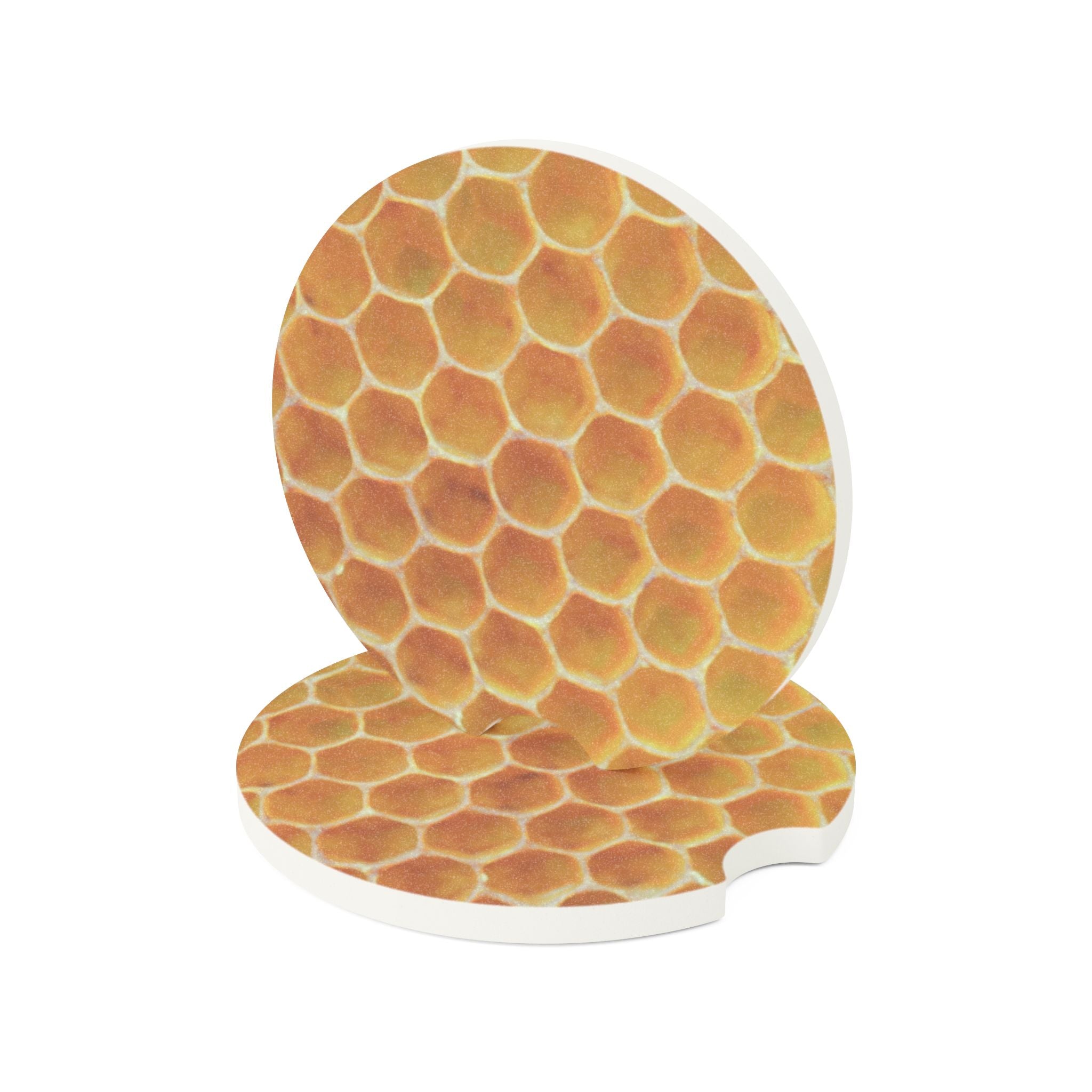 Honeycomb Soapstone Car Coaster