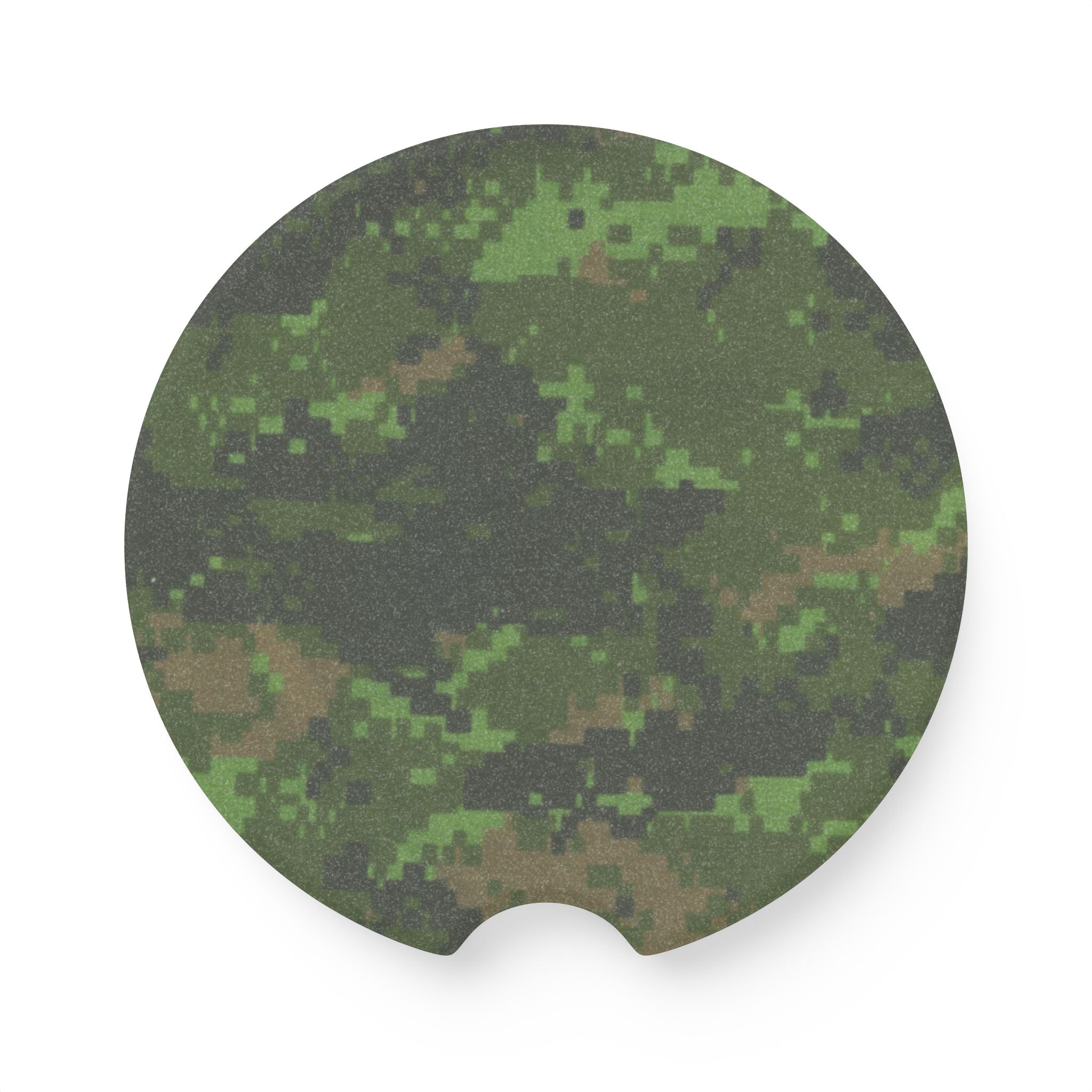 Multi Scale Digital Camo Soapstone Car Coaster