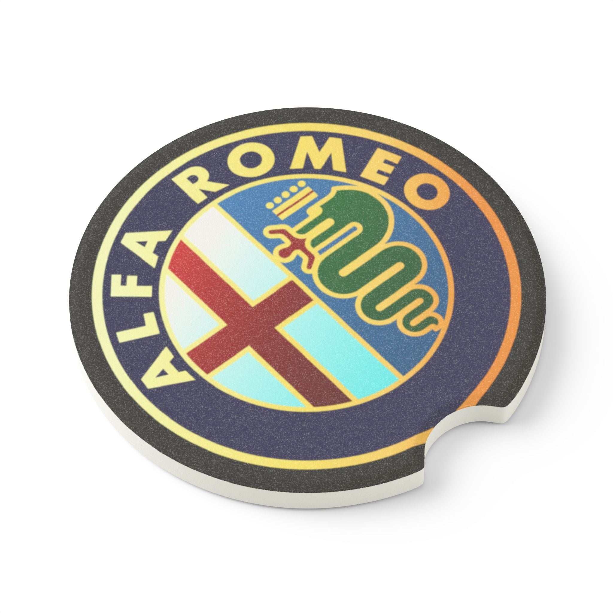 Alfa Romeo Soapstone Car Coaster