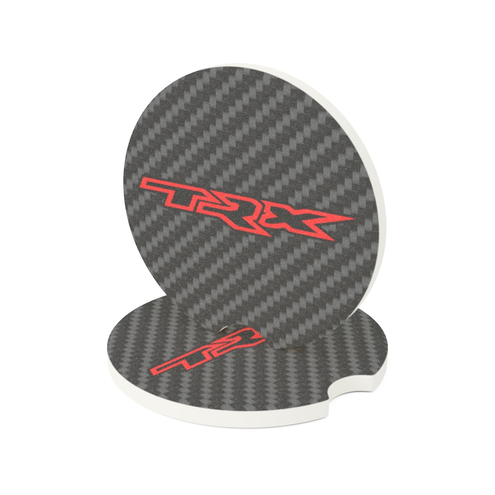 Ram TRX Carbon Fiber Soapstone Car Coaster