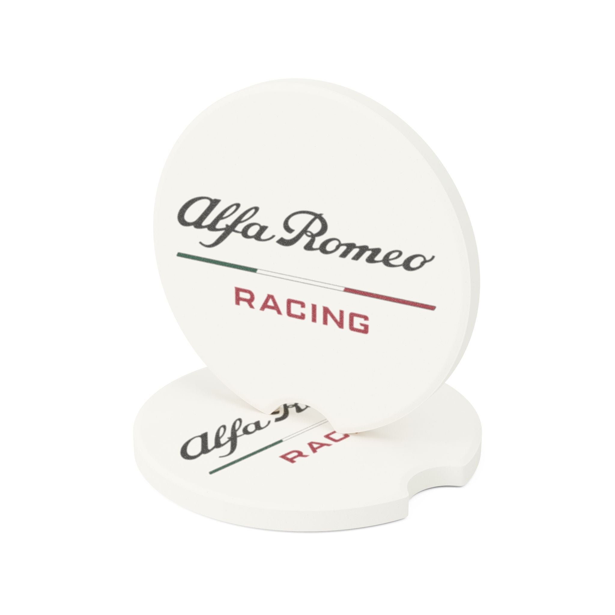 Alfa Romeo Racing Soapstone Car Coaster