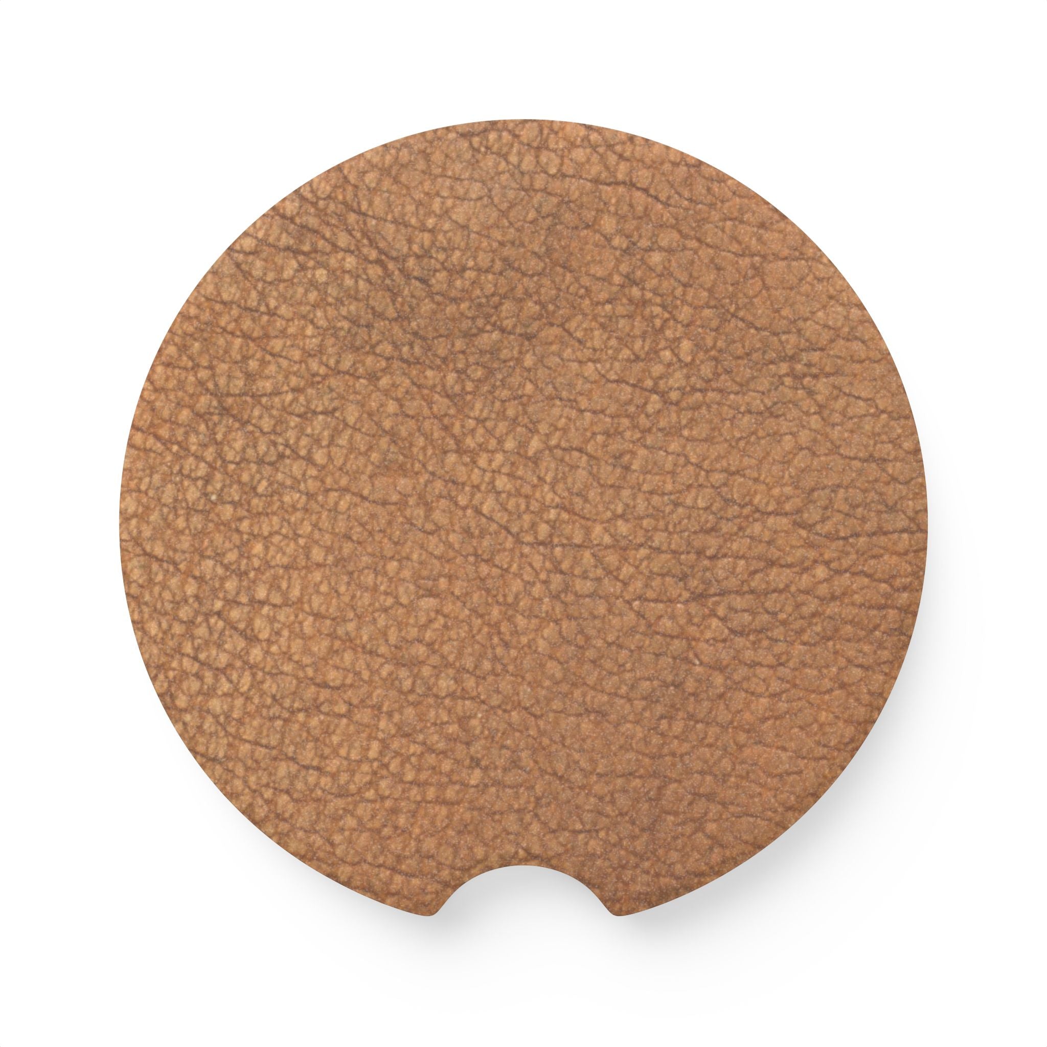 Leather Soapstone Car Coaster