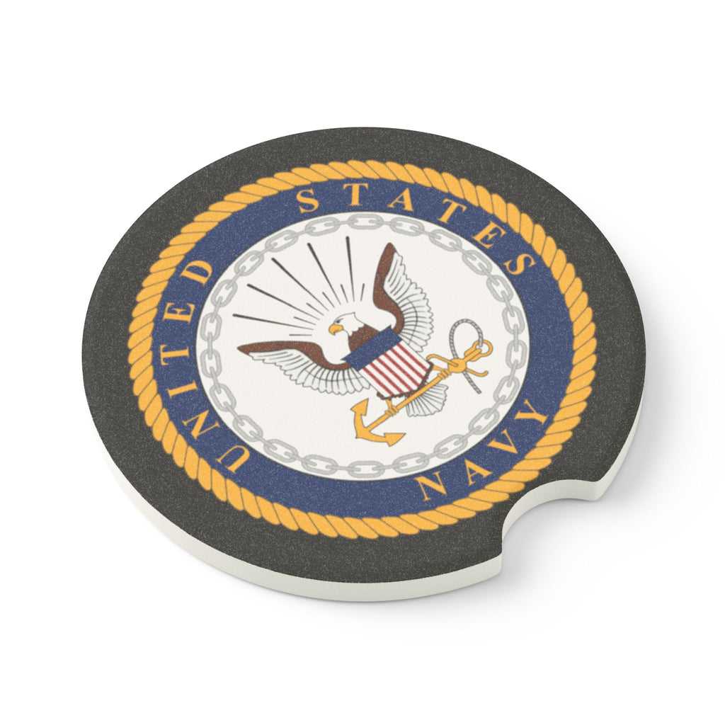 United States Navy Soapstone Car Coaster