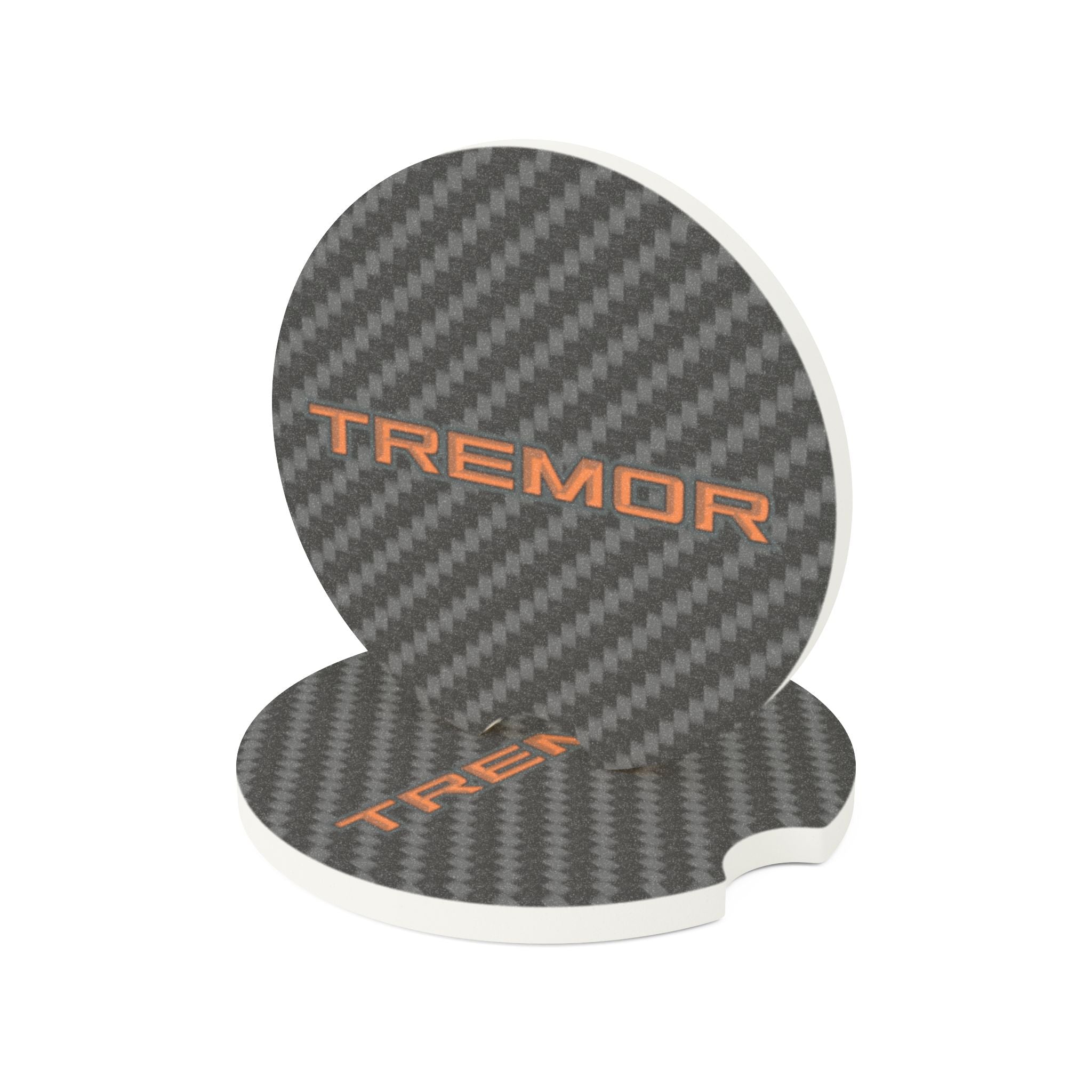 Ford Tremor Carbon Fiber Soapstone Car Coaster