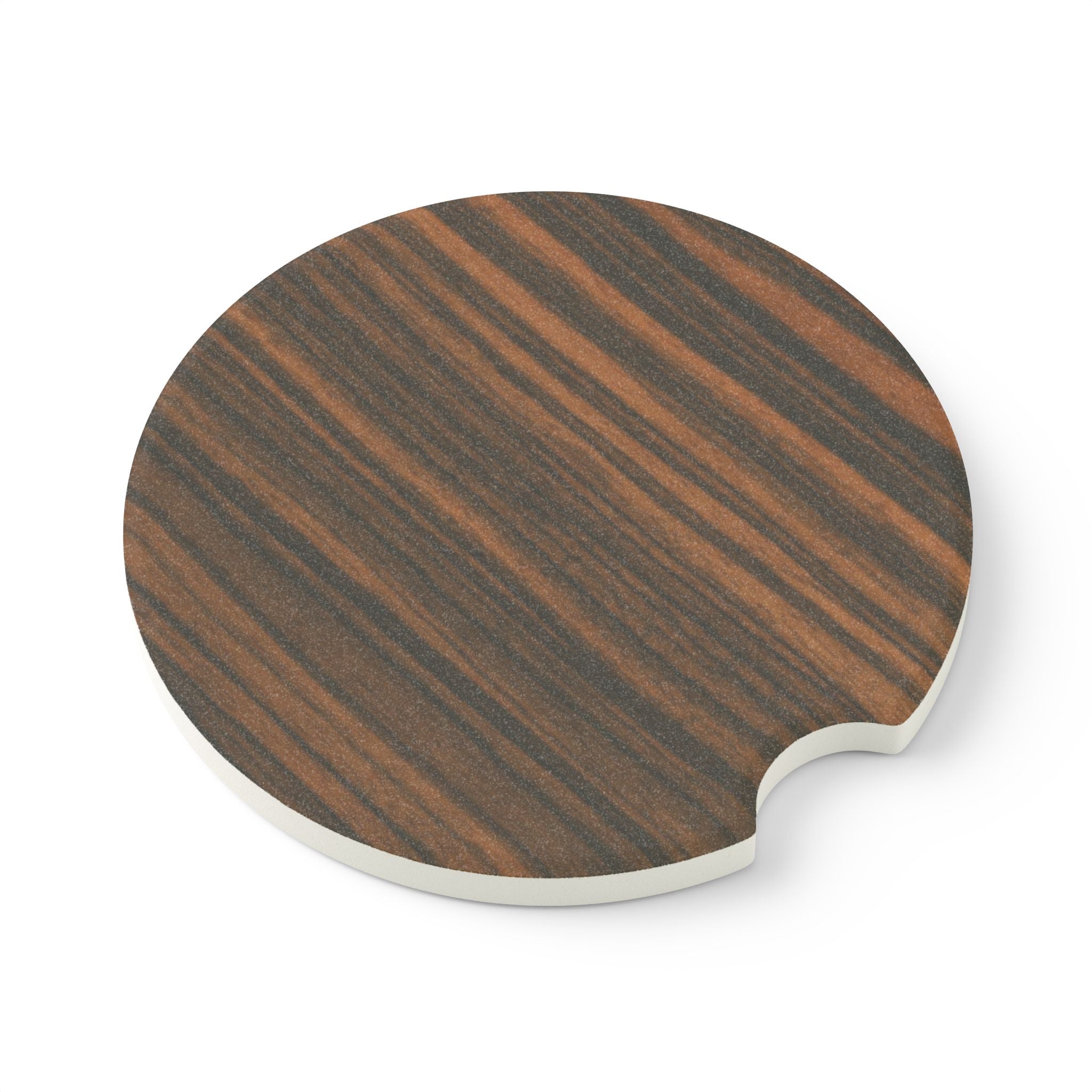 Ebony Wood Soapstone Car Coaster