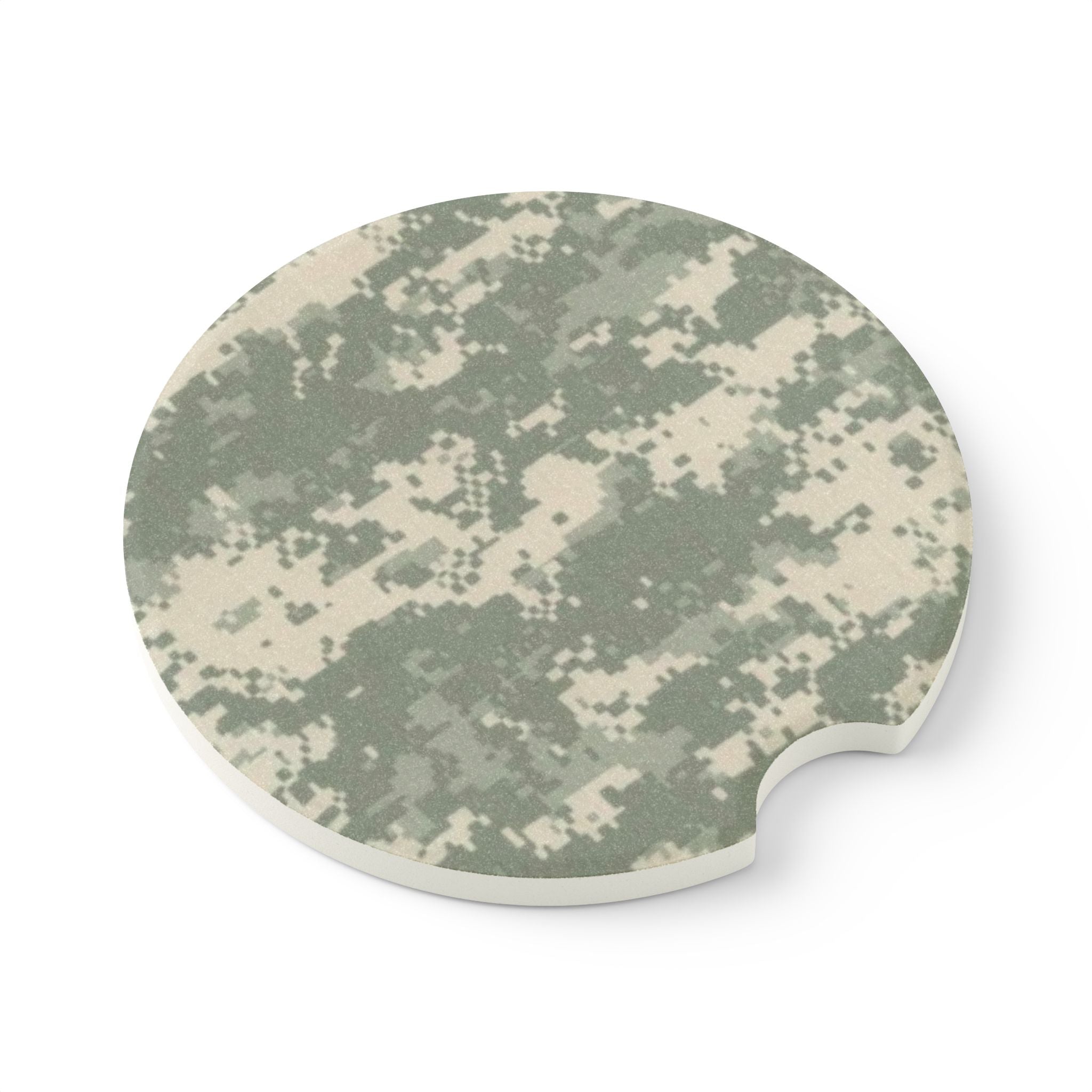 Army Digital Camo Soapstone Car Coaster