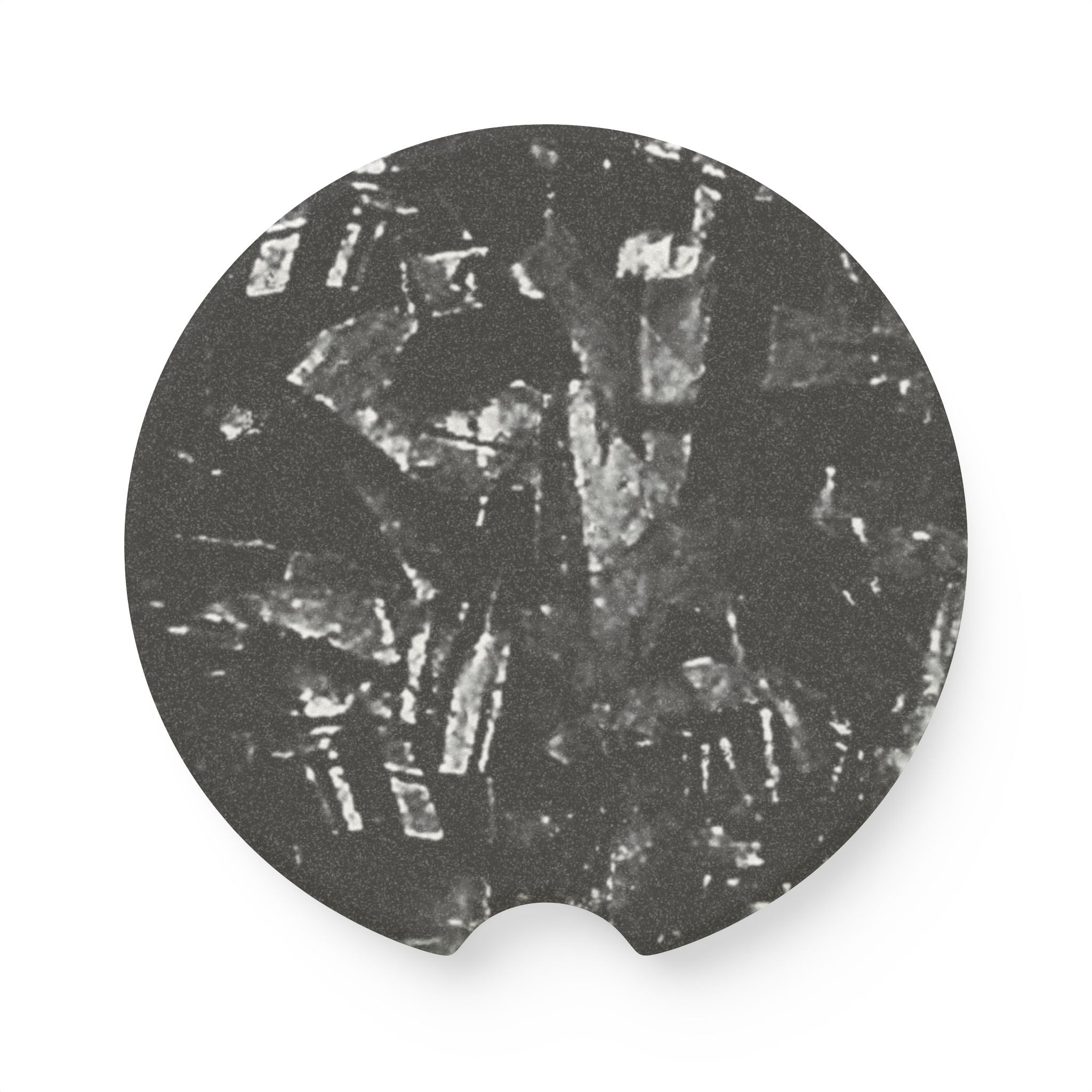 Forged Carbon Fiber Soapstone Car Coaster
