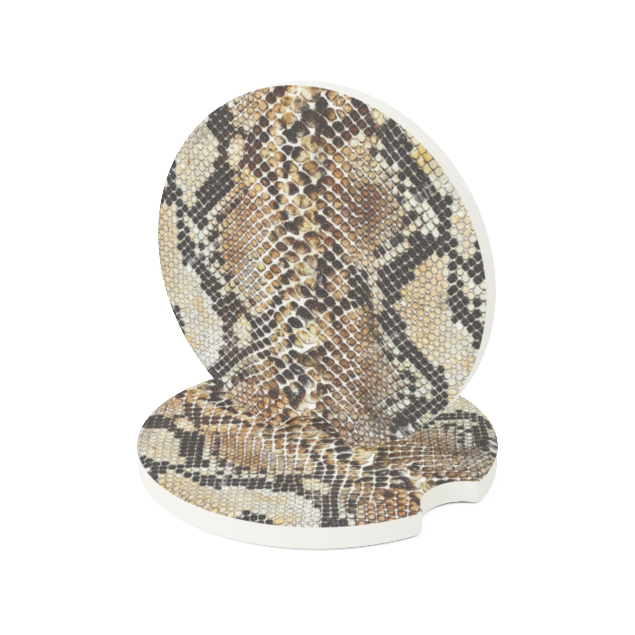 Snake Skin Soapstone Car Coaster