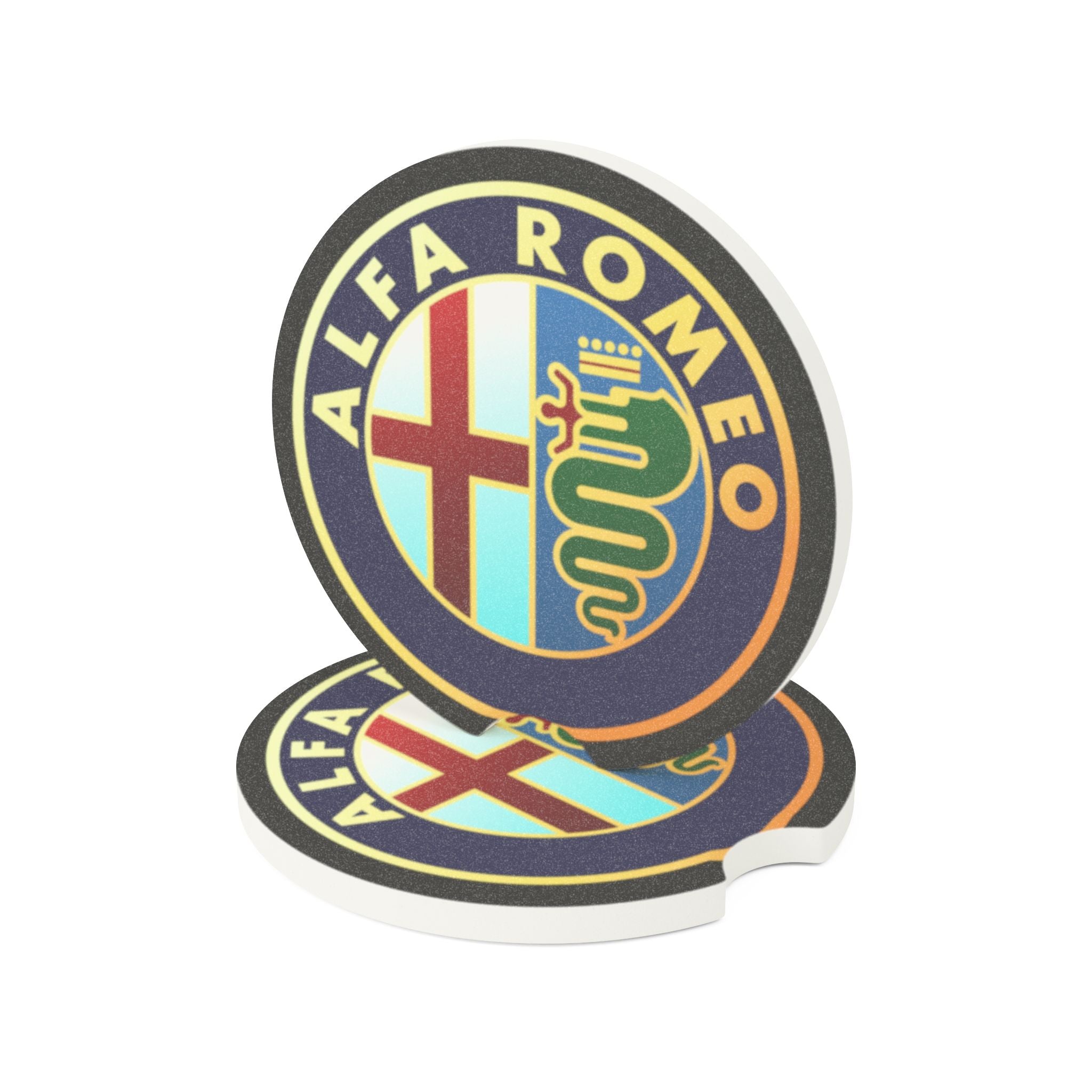 Alfa Romeo Soapstone Car Coaster