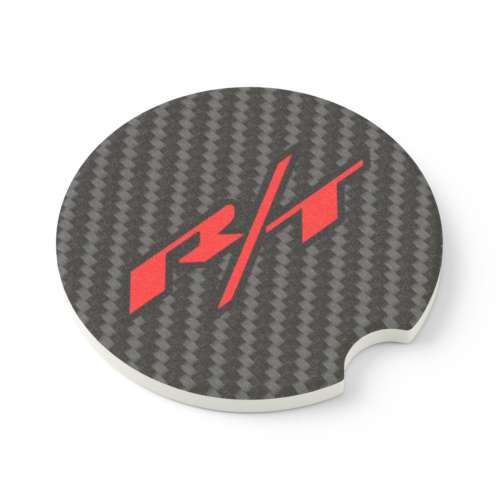 Dodge R/T Carbon Fiber  Soapstone Car Coaster