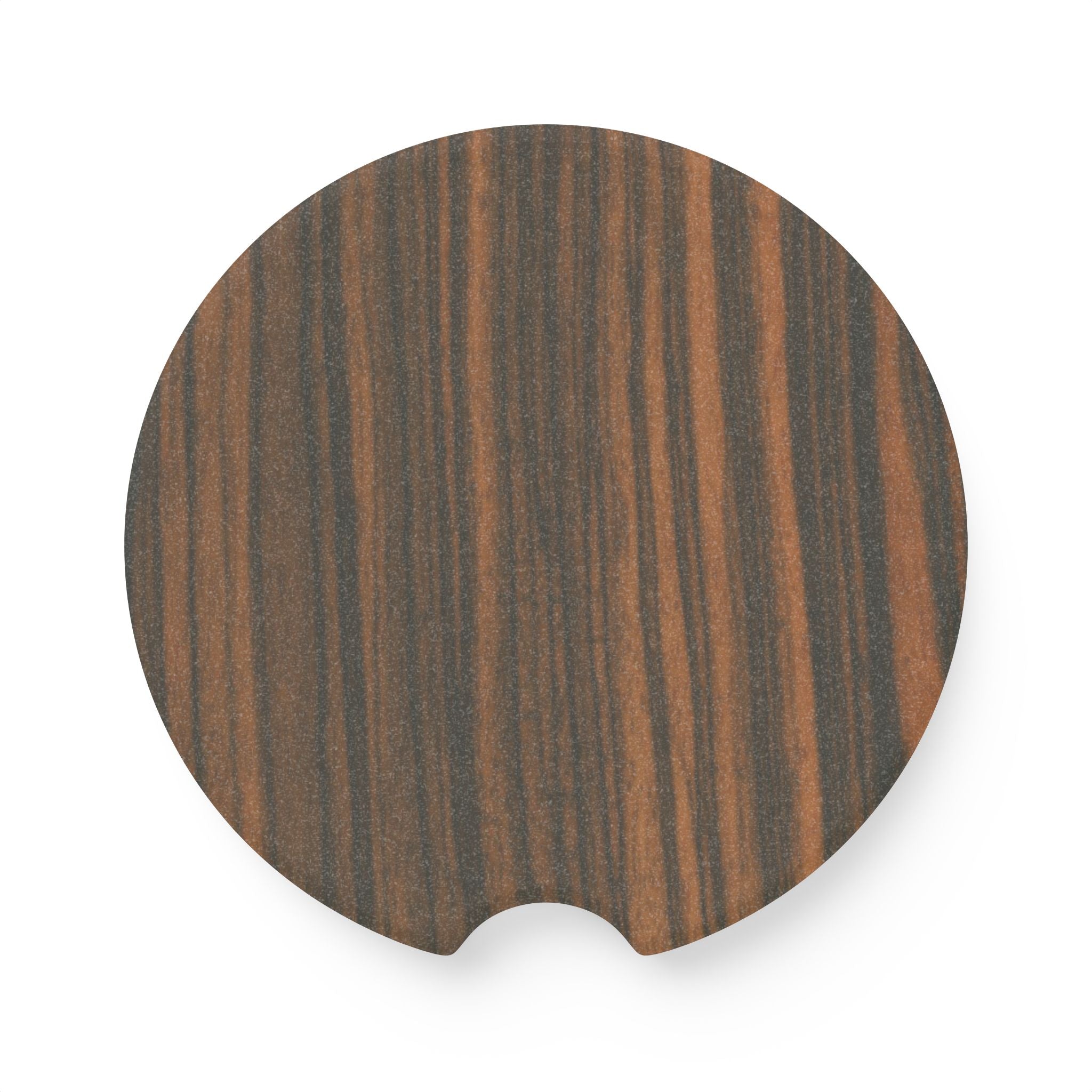 Ebony Wood Soapstone Car Coaster