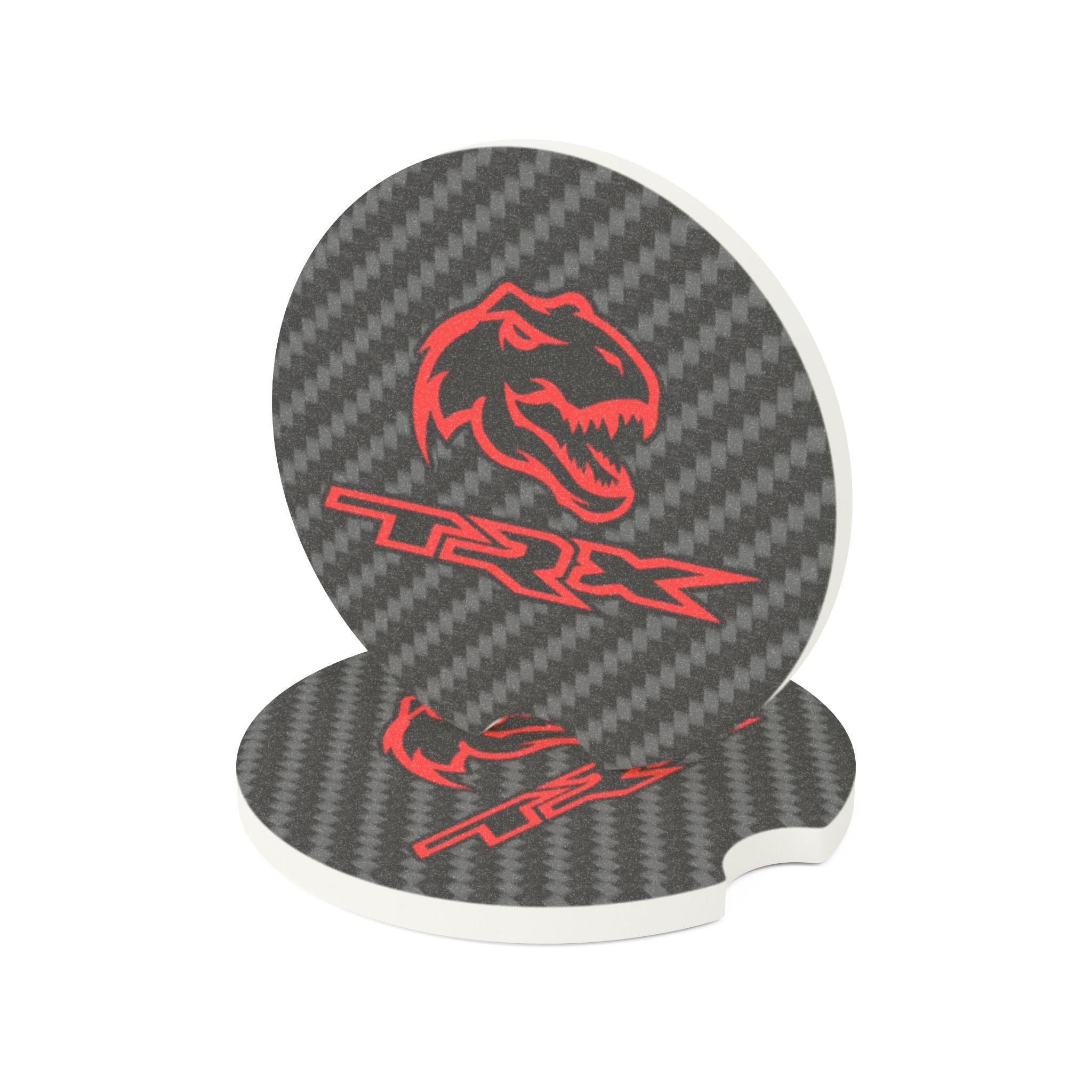 Ram TRX Carbon Fiber Soapstone Car Coaster