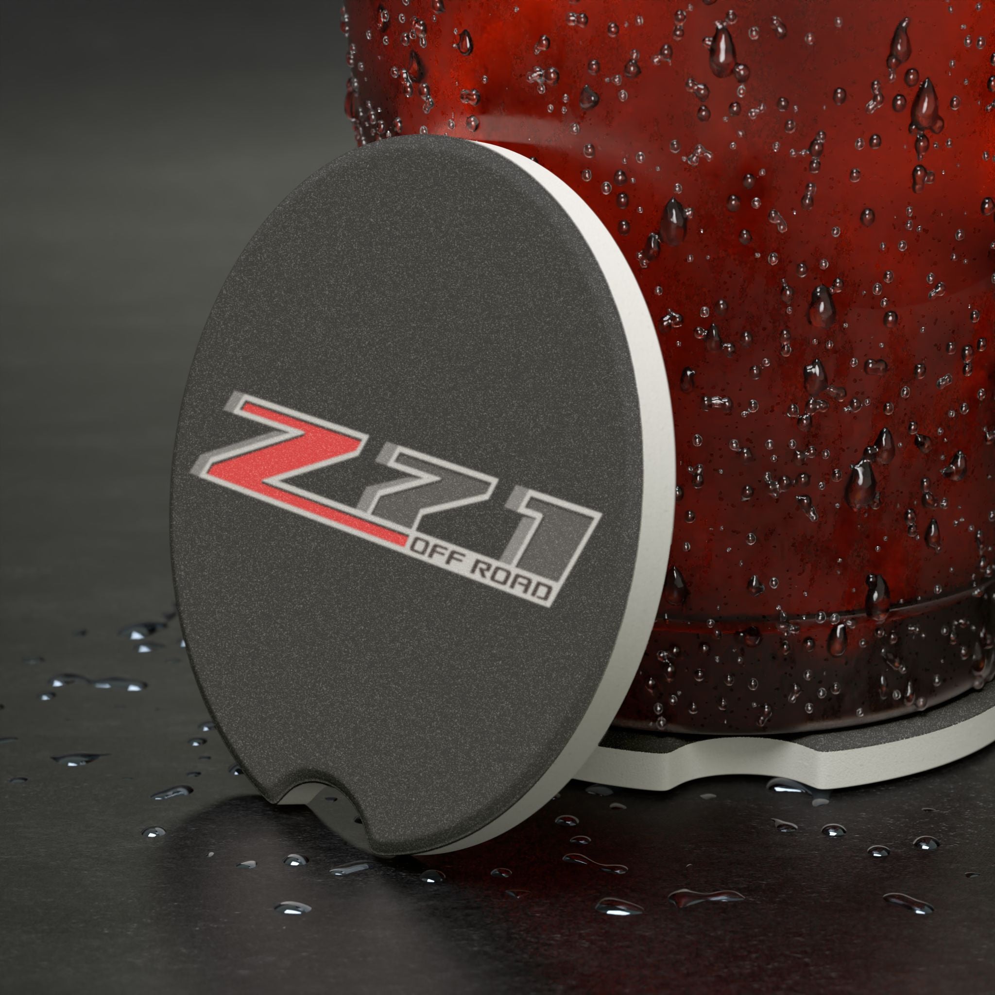 Chevy Z71 Off Road Soapstone Car Coaster