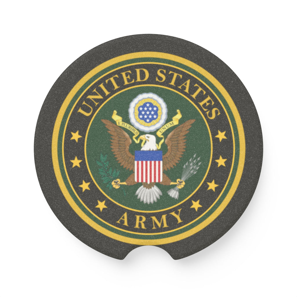 United States Army Soapstone Car Coaster