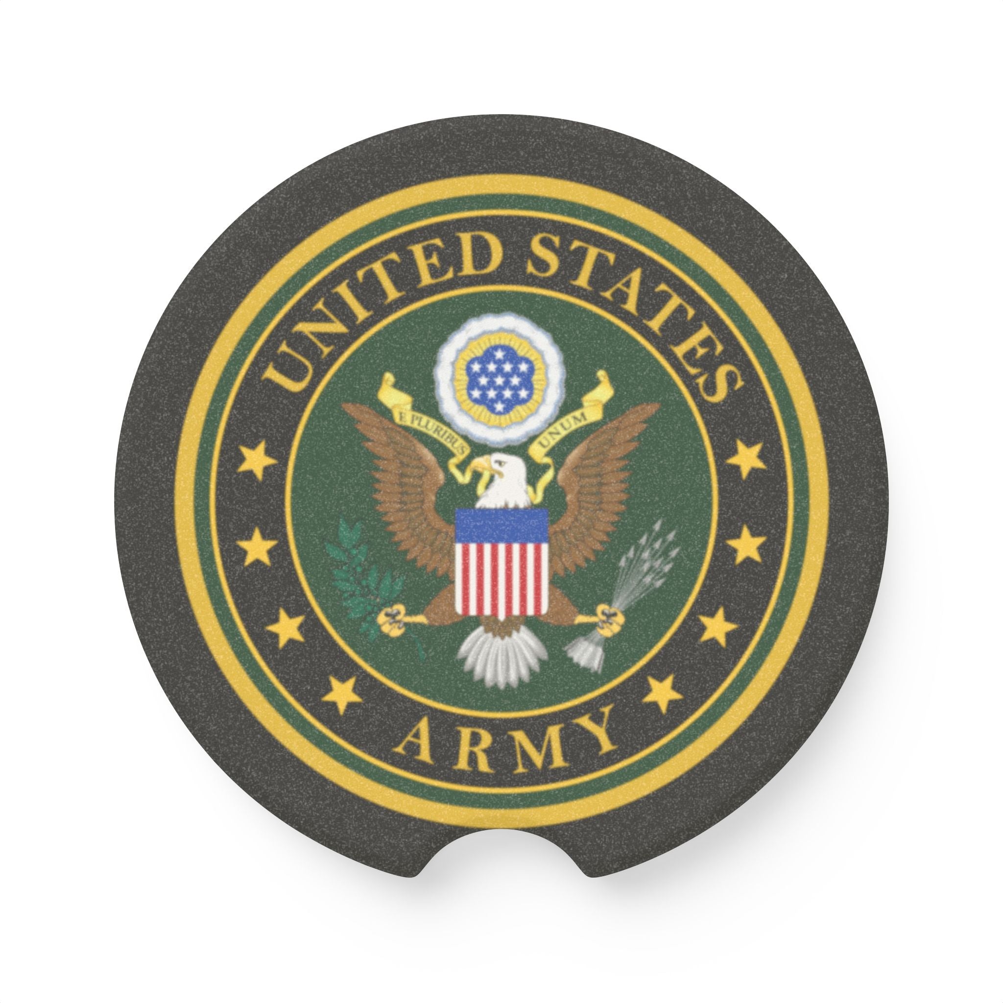 United States Army Soapstone Car Coaster