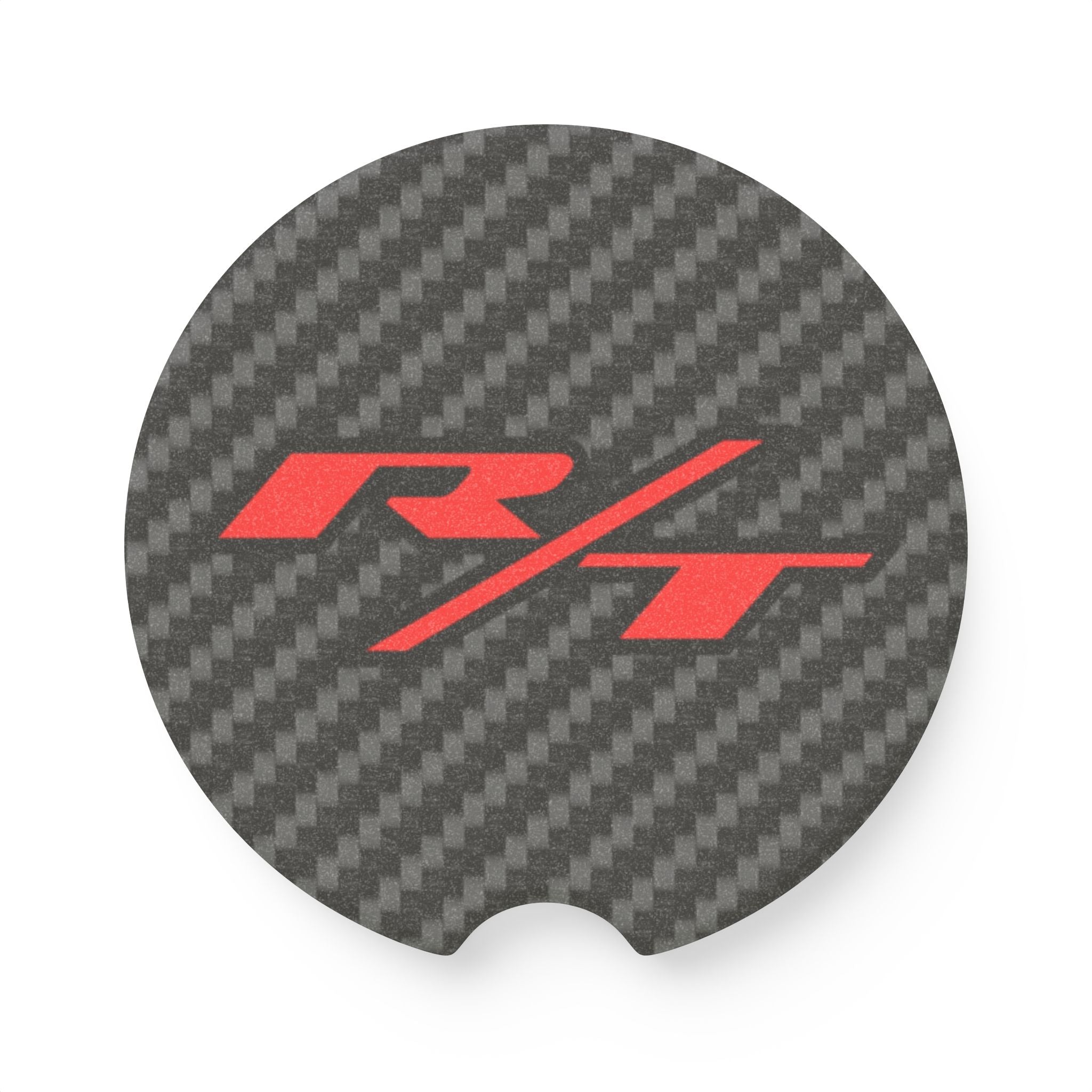 Dodge R/T Carbon Fiber  Soapstone Car Coaster