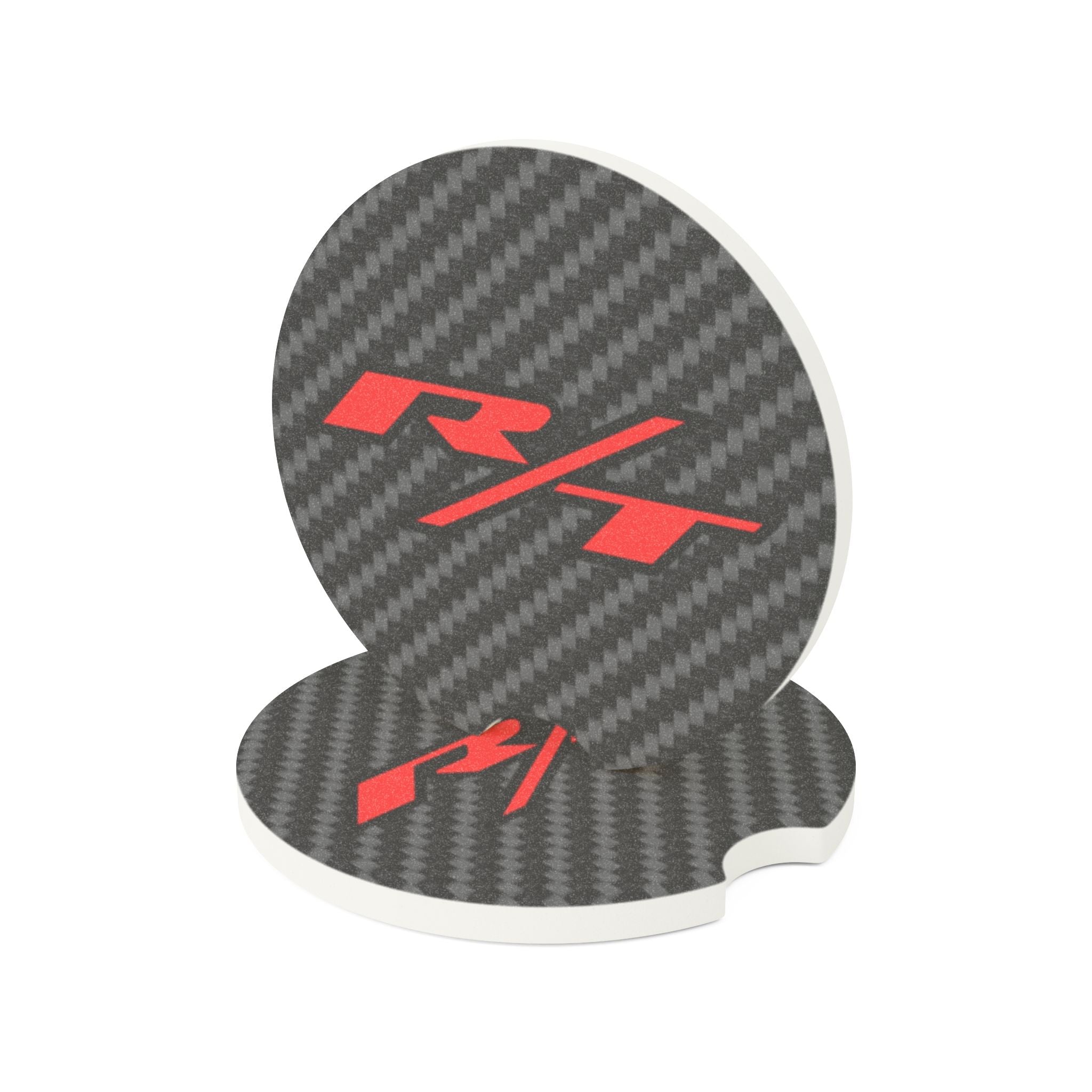 Dodge R/T Carbon Fiber  Soapstone Car Coaster