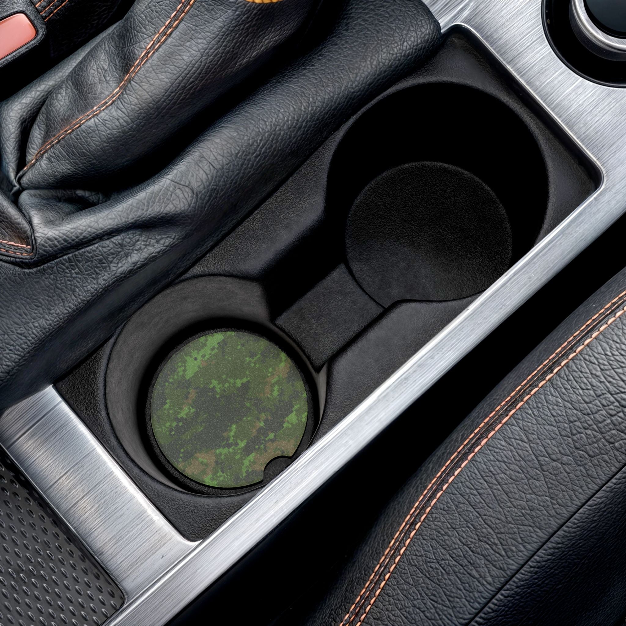 Multi Scale Digital Camo Soapstone Car Coaster