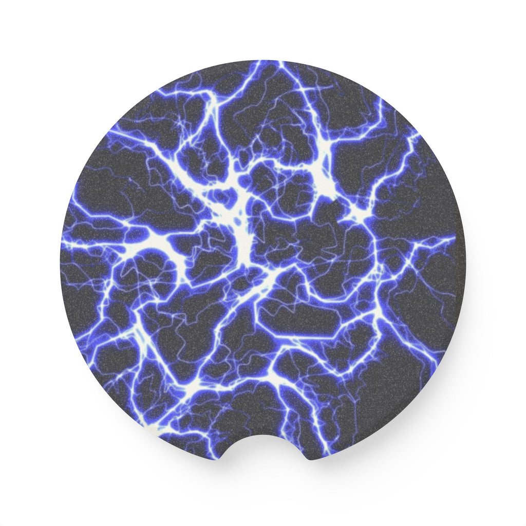 Lightning Soapstone Car Coaster
