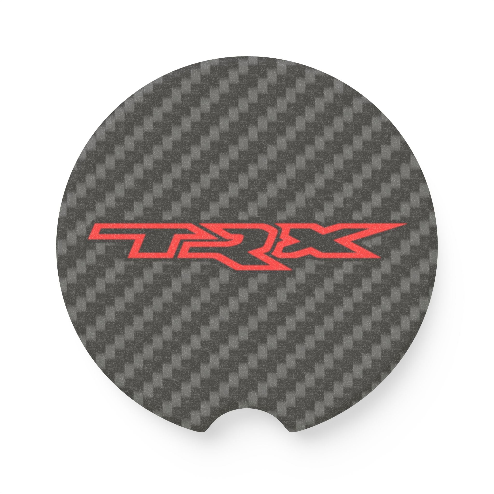 Ram TRX Carbon Fiber Soapstone Car Coaster