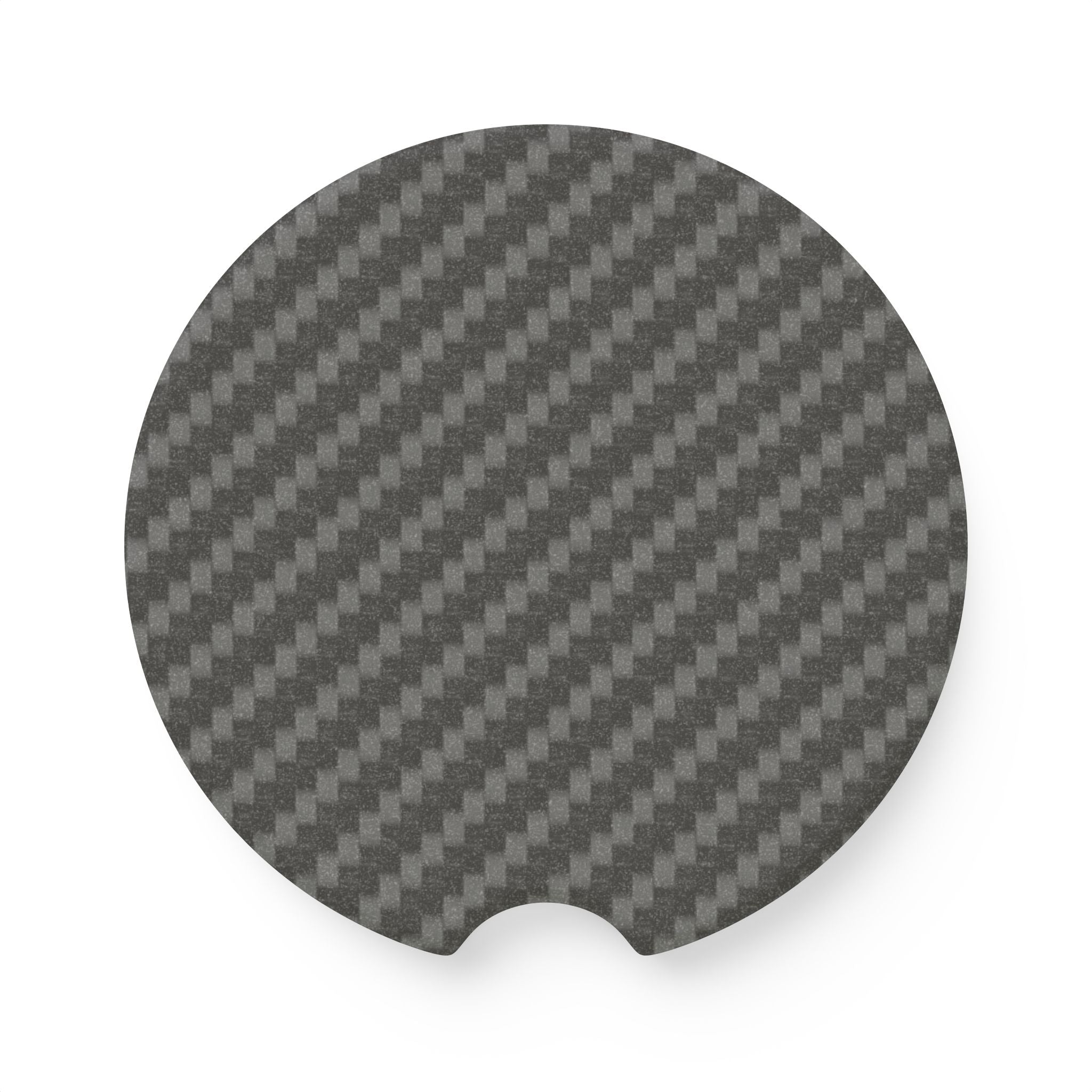 Carbon Fiber Soapstone Cup Holder Car Coaster