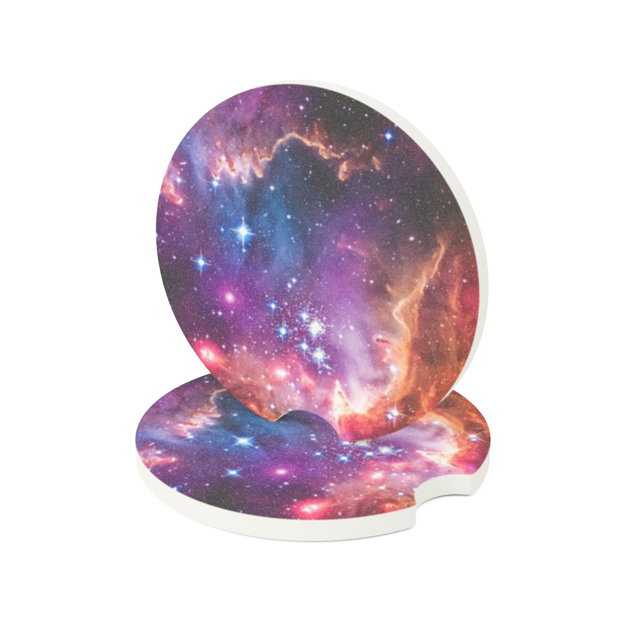 Galaxy Soapstone Car Coaster
