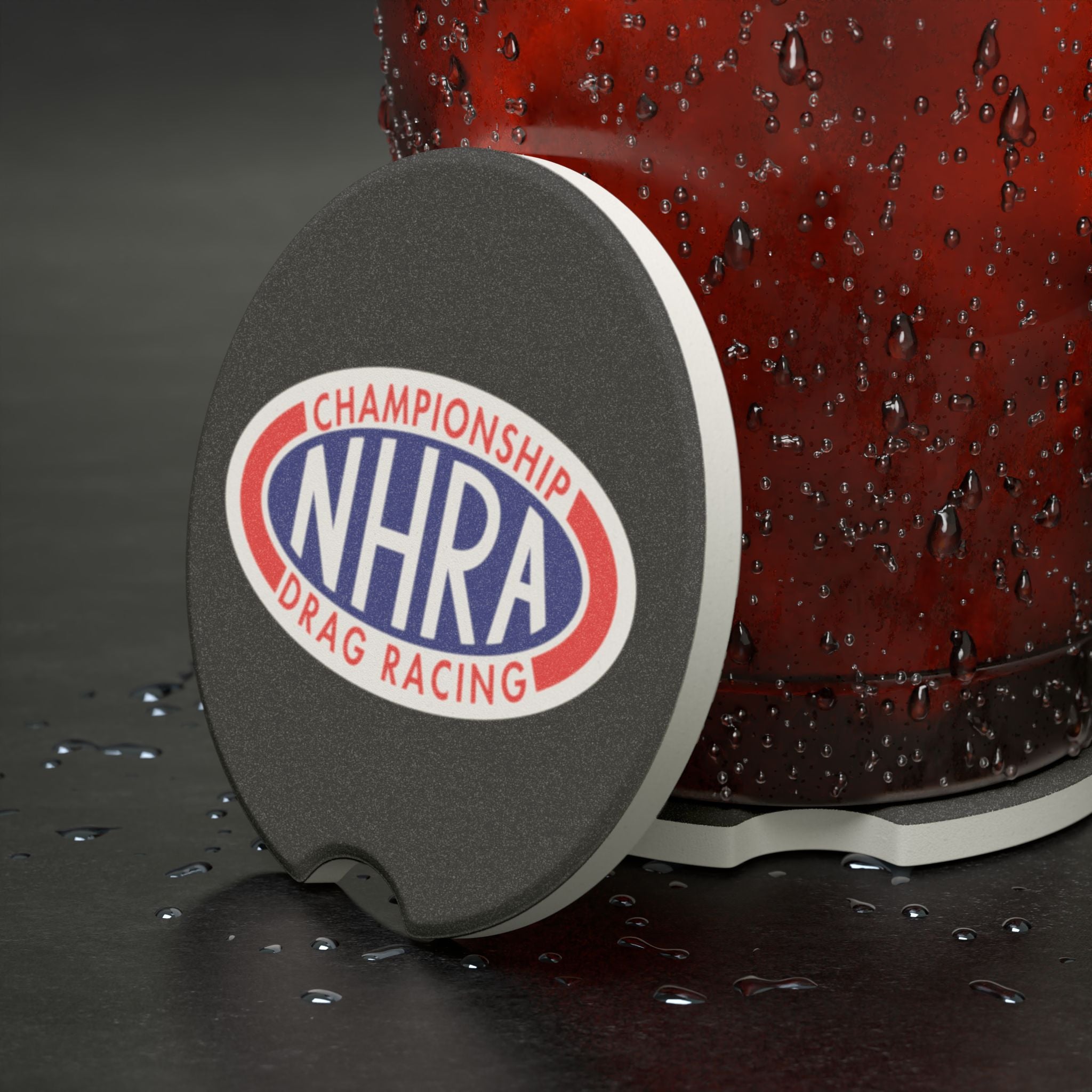 NHRA Soapstone Car Coaster