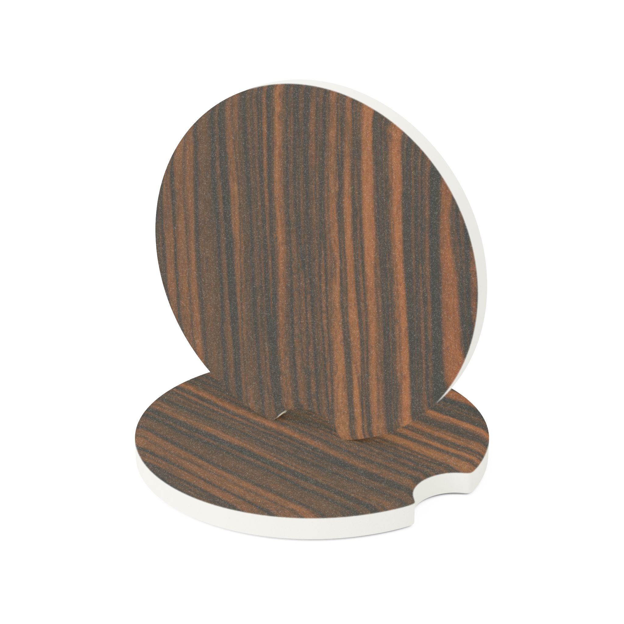 Ebony Wood Soapstone Car Coaster