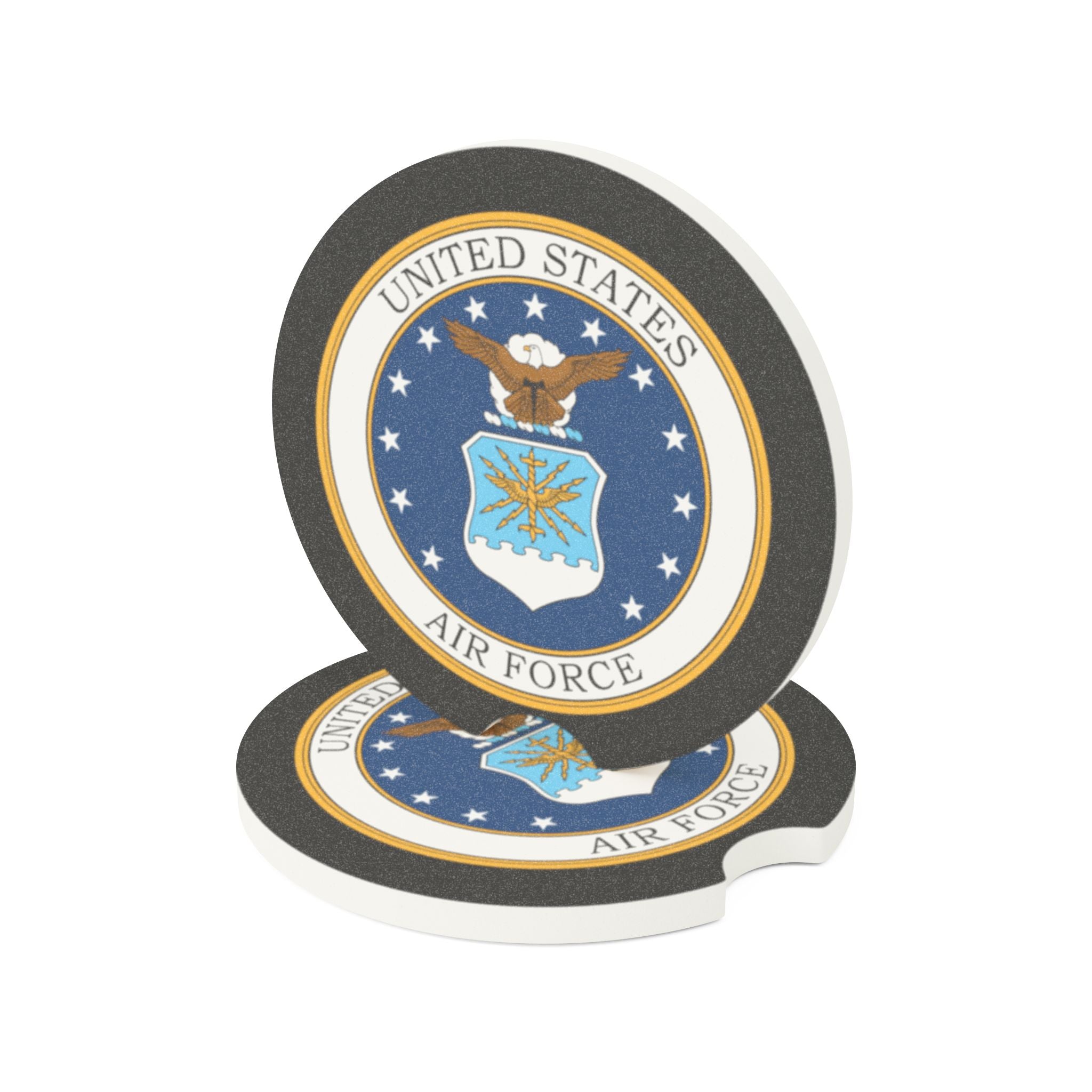 United States Air Force Soapstone Car Coaster