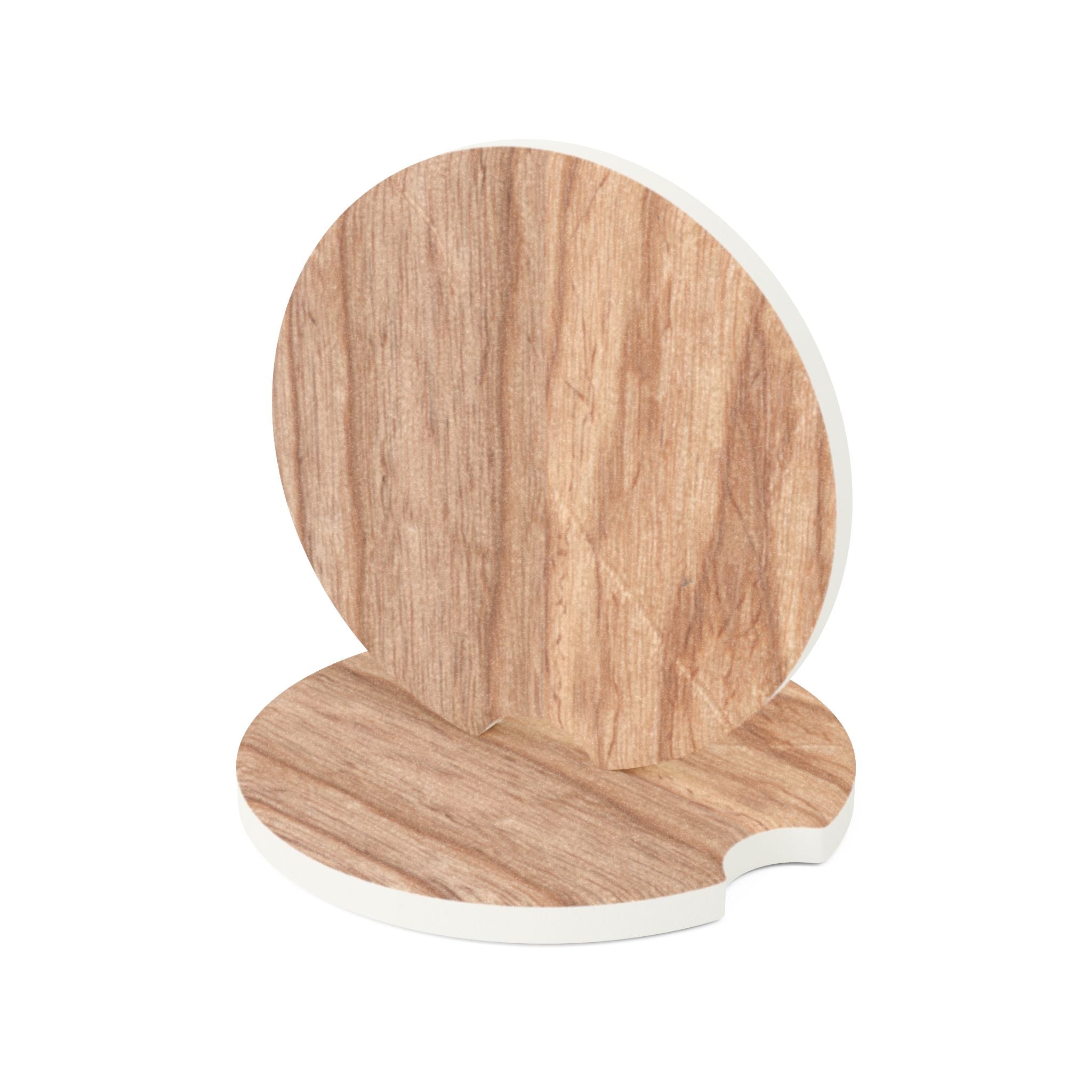 Ash Wood Soapstone Car Coaster