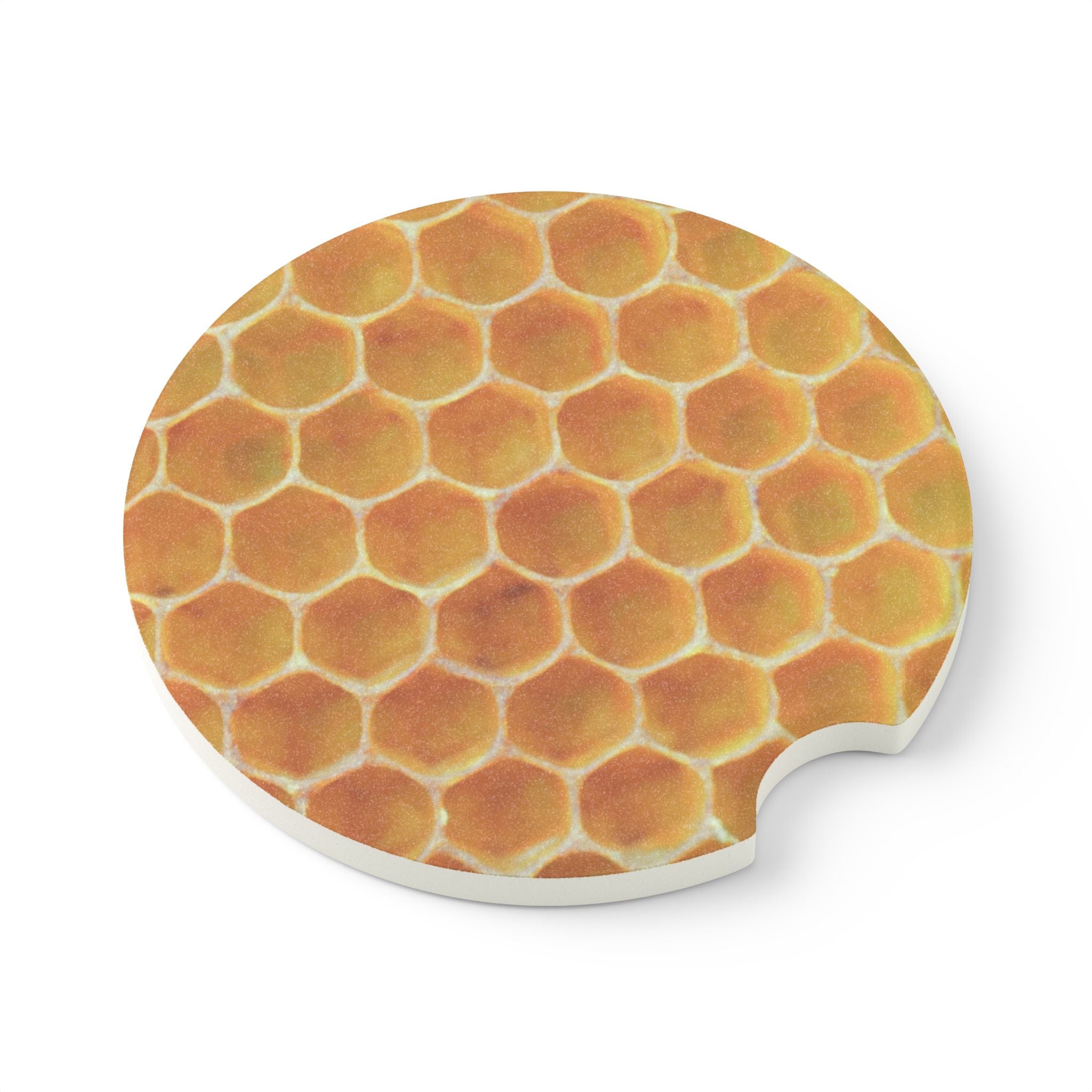 Honeycomb Soapstone Car Coaster