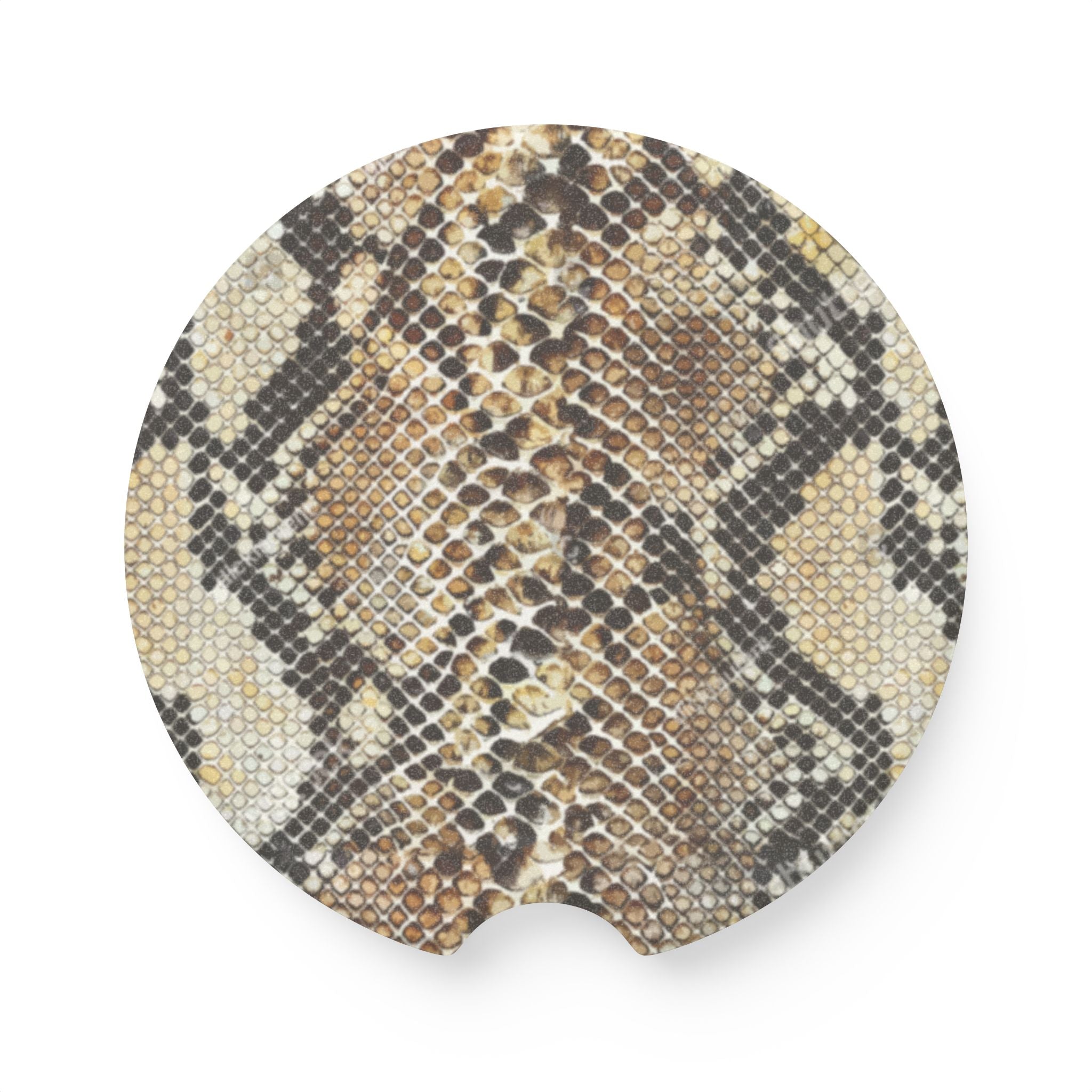 Snake Skin Soapstone Car Coaster