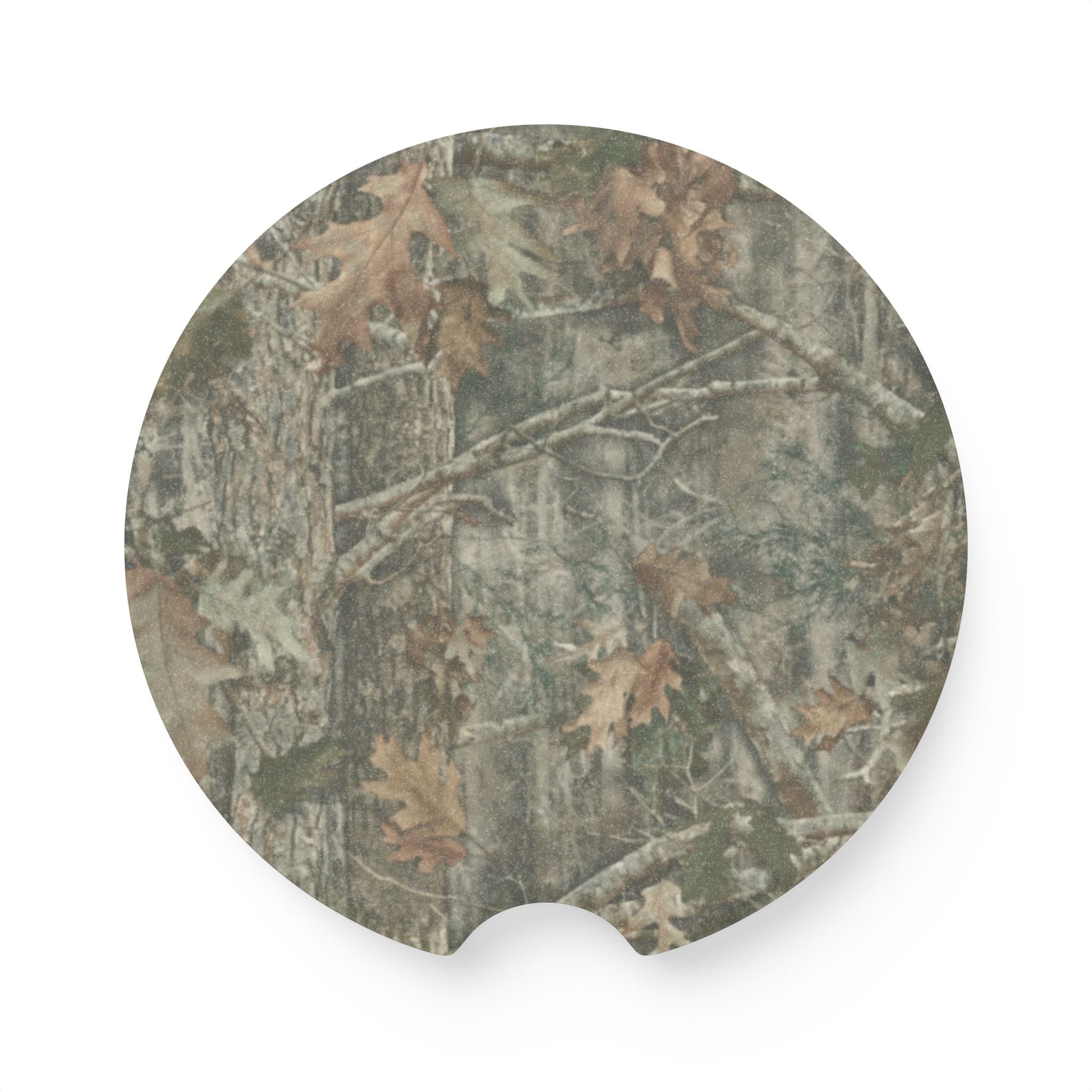 Hunting Camo Soapstone Car Coaster