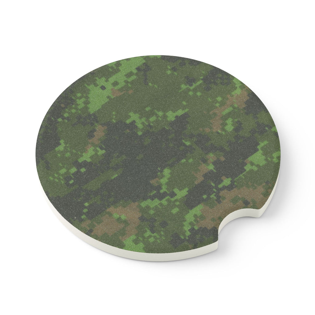 Multi Scale Digital Camo Soapstone Car Coaster
