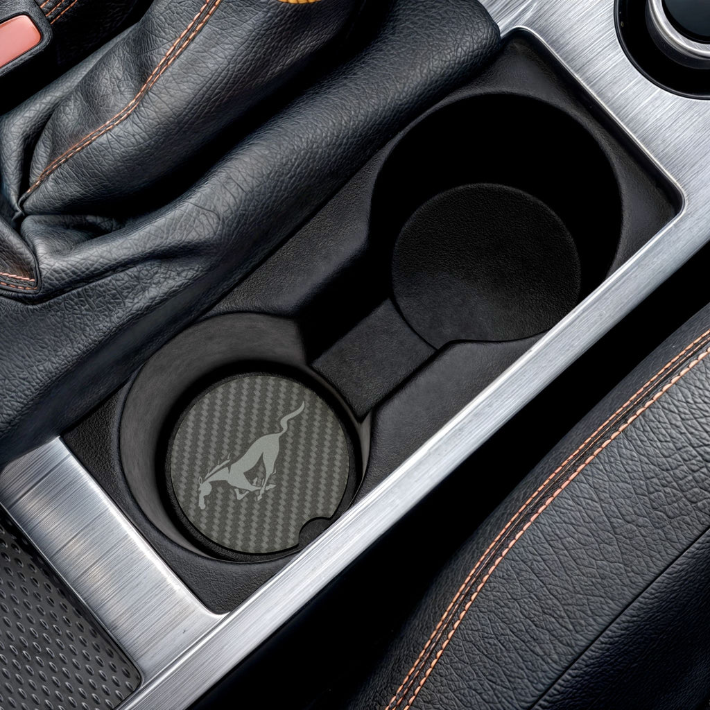 Ford Mustang Soapstone Car Coaster
